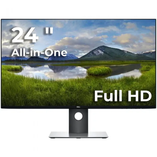 All in One Refurbished 7080 MiniPC Intel Core i5-10500, 8GB DDR4, 256GB  SSD + Monitor  U2419H 24" Full HD