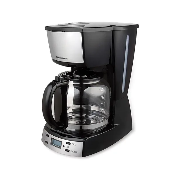 Cafetiera digitala Heinner HCM-D918X, display LCD, putere: 900W, capacitate: 1.8 L