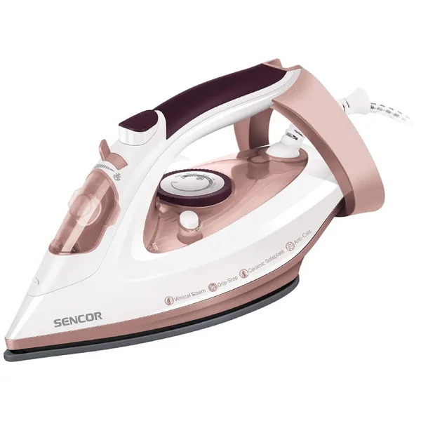 Fier de calcat S-SSI3520RS 280ml 3100W White Pink