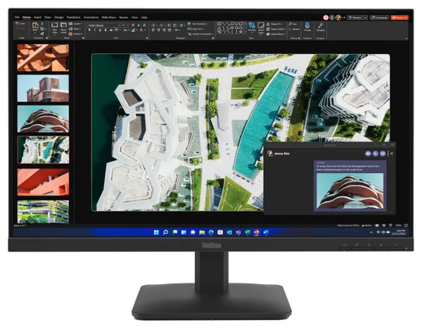 Monitor Consumer Lenovo ThinkVision S27-4e, 27", 1920 x 1080 pixeli, Black, 3 ani Garantie