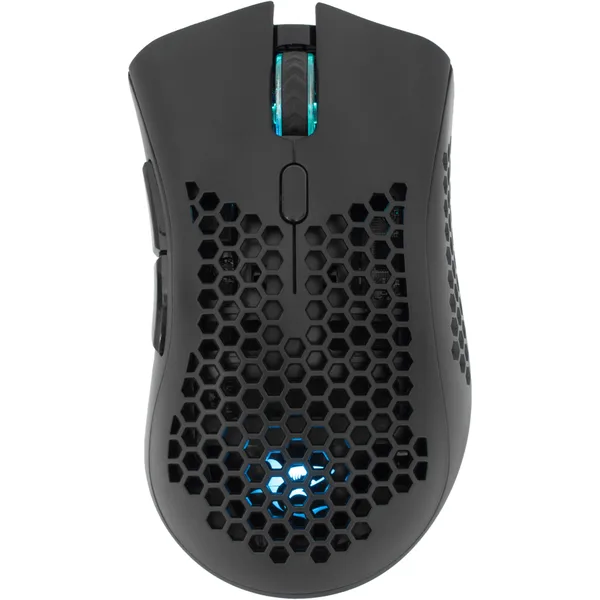 Mouse Gaming GM-5012 LIONEL Wireless Iluminare RGB 10000DPI Negru