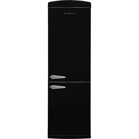 Combina Frigorifica Retro H 190Cm 330L No-Frost Clasa E Negru