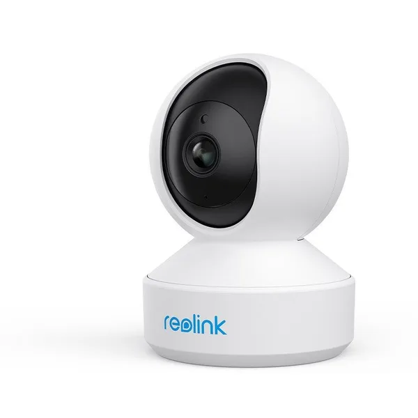 Camera de supraveghere rotativa IP Reolink E330, 4MP, IR 12 m, Wi-Fi, rotire panoramica, microfon si difuzor, slot card, detectie om/animale companie,