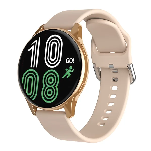 Ceas Smartwatch, KINSI, Notificari Apeluri/Sms/Social Media, Fitness, Sport, Rezistent la apa, Roz