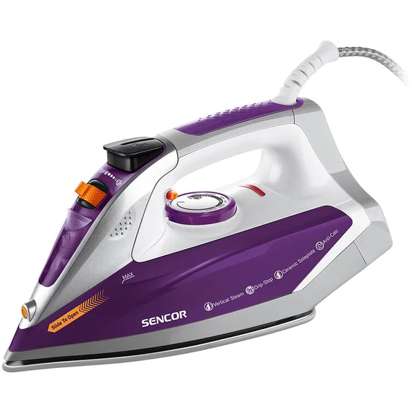 Fier de calcat S-SSI8710VT 200ml 2400W Purple White