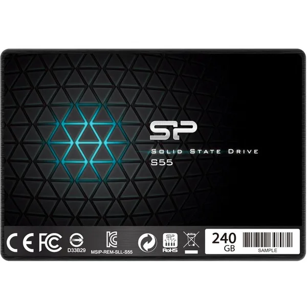 SSD Slim S55 240GB 2.5'', SATA III 6GB/s, 550/450 MB/s, 7mm