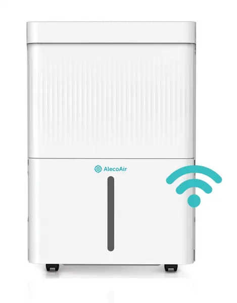 Dezumidificator AlecoAir D40 Vollo WiFi 40 L/24 h FanStop Ionizare Uscare rufe Pentru 125 mp Timer Sleep