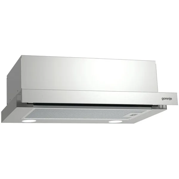 Hota incorporabila Gorenje BHP523E10X, 50 cm, 390 m³ / h, Inox