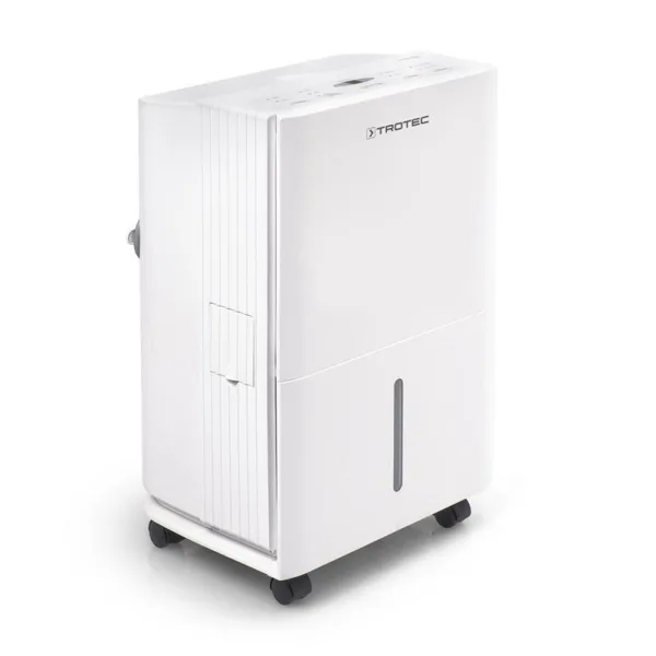 Dezumidificator Trotec TTK65E  20 litri/24h  Debit 180mc/h  Pentru 45mp  Higrostat reglabil  Timer  Display  Functie automata
