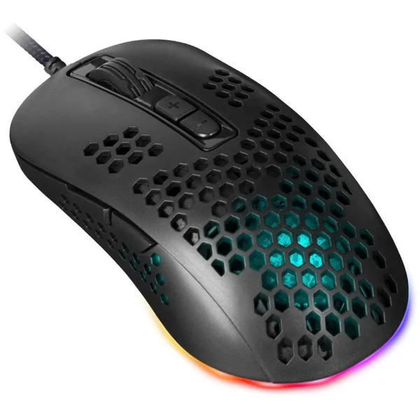 Mouse Gaming, optic, wired mouse DEFENDER GM-620L SHEPARD 12800dpi 7P RGB
