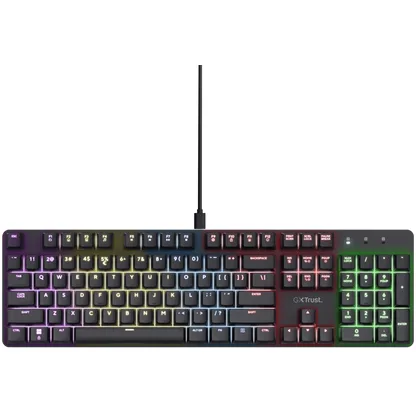 Tastatura Mecanica GXT 871 Zora LED RGB 104 Taste USB-A Negru
