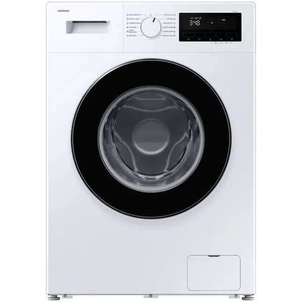 Masina de spalat rufe Samsung WW90FG3M05AWLF, 9kg, 1400rpm, Clasa A, Hygiene Steam, Drum Clean, Eco 40-60, Quick Wash 15', Digital Motor Inverter, Alb