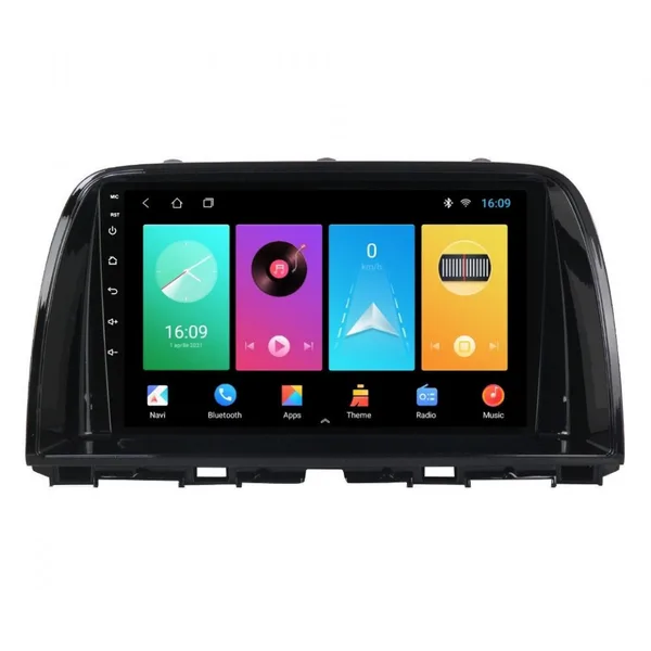 Navigatie dedicata cu Android Mazda CX-5 2011 - 2017, 1GB RAM, Radio GPS Dual Zone, Display HD IPS 9" Touchscreen, Internet Wi-Fi, Bluetooth, MirrorLink, USB