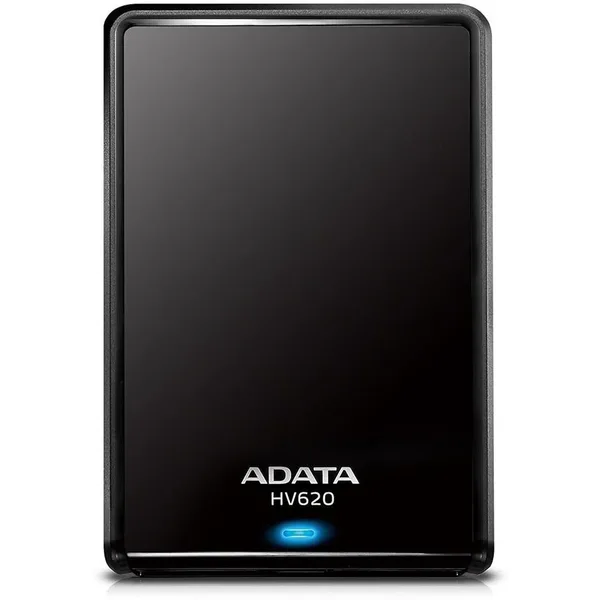 HDD extern ADATA HV620S, 2TB, 2.5, USB 3.1, Negru