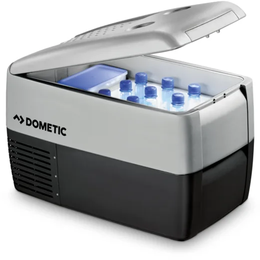 Frigider auto cu Compresor CDF 36 CoolFreeze Afisaj Digital Alimentare 12/24V Capacitate aproximativ 31 litri Negru/Gri