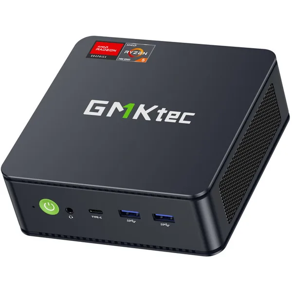 Mini PC M6 Ultra AMD Ryzen 5 7640HS 16GB 512GB SSD Windows 11 Pro Black