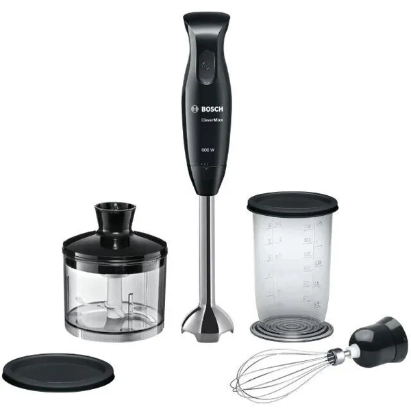 Blender de mana Bosch MSM2650B CleverMixx, 600W, negru