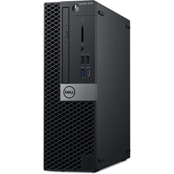 Calculator Dell OptiPlex 5070, Desktop SFF, Intel Core i5 9500 3.0 GHz up to 4.4 GHz; 16 GB DDR4; 128 GB SSD M.2 NVMe; Windows 10 Pro; 3 Ani Garantie, Premium, Refurbished