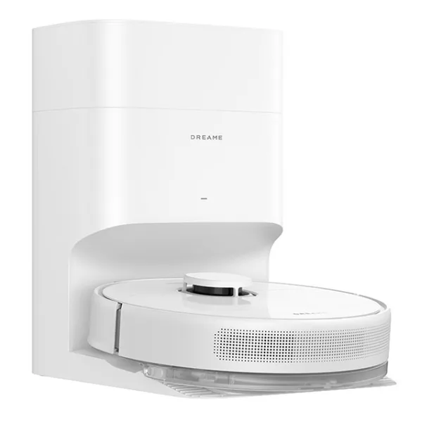 Robot de aspirare cu mop Dreame D10 Plus Gen 2 RLD32GD, statie automata de golire 4l, 6000Pa, autonimie max 285 min, rezervor praf 0.57l, rezervor apa 0.235l, baterie 5200mAh, alb