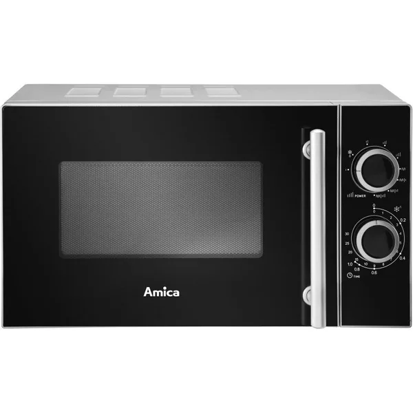 Cuptor Microunde 20l 700W 11.3kg Mecanic Negru/Argintiu