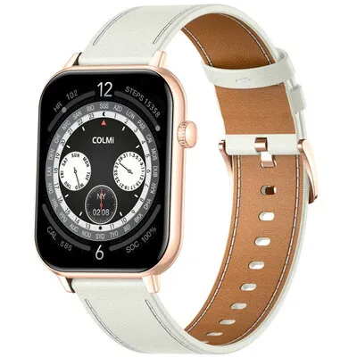 Smartwatch C28 Alb-Auriu