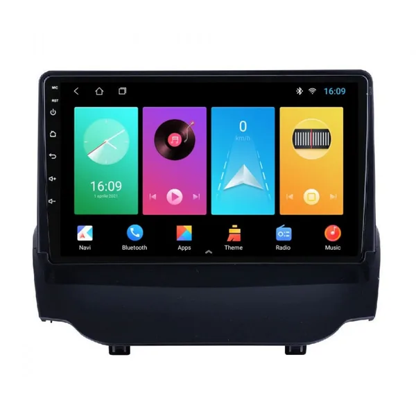 Navigatie dedicata cu Android Ford Ecosport 2012 - 2018, 2GB RAM, Radio GPS Dual Zone, Display HD IPS 9" Touchscreen, Internet Wi-Fi, Bluetooth, MirrorLink, USB