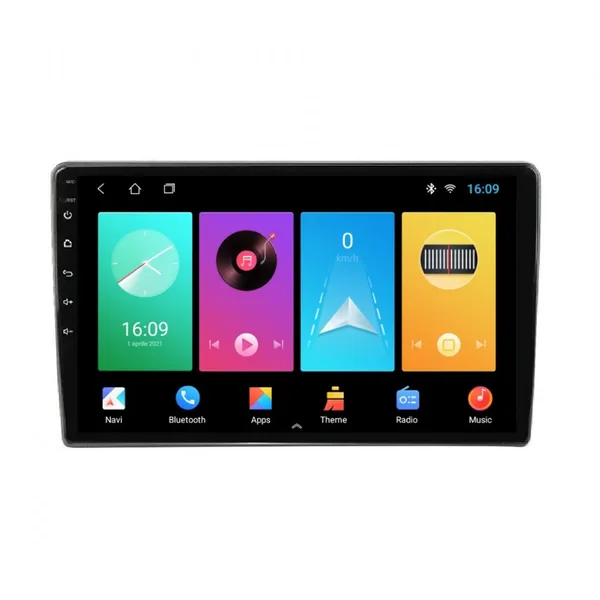 Navigatie dedicata cu Android Opel Combo C 2001 - 2012, 1GB RAM, Radio GPS Dual Zone, Display HD IPS 9" Touchscreen, Internet Wi-Fi, Bluetooth, MirrorLink, USB