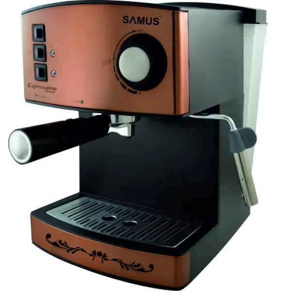 Espressor Manual Espressimo Rezervor Apa 1.6L 15 Bari Putere 850W Bronze