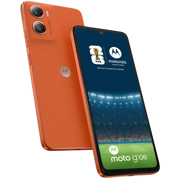 Telefon mobil Motorola G06 Dual SIM, 64GB, 4GB RAM, Arabesque