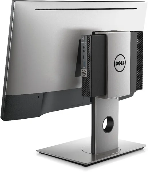 Calculator All in One, Dell OptiPlex 7080 Micro, Monitor 22 inch Dell P2219H, LED IPS, Black&Silver, 1920 by 1080; Intel Core i5 10500T 2.3 GHz up to 3.8 GHz; 8 GB DDR4; Fara Hard Disk; Fara Windows; 3 Ani Garantie, Premium, Refurbished