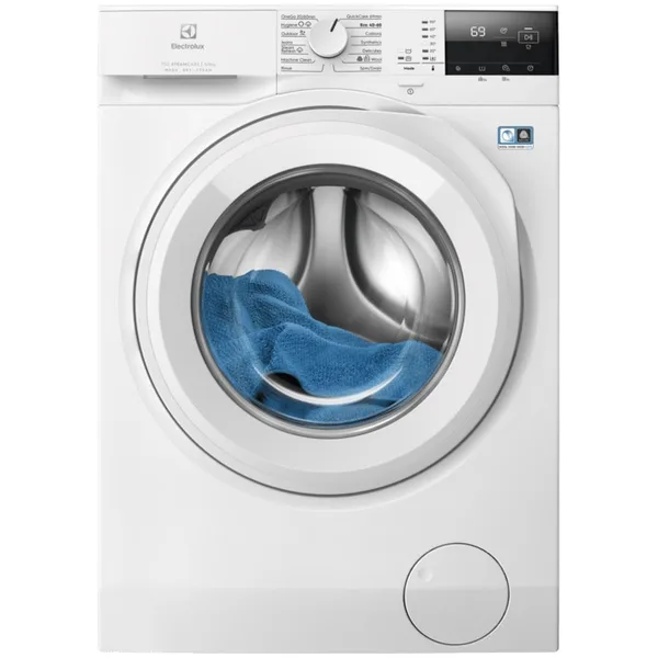 Masina de spalat rufe cu uscator Electrolux EW7W2471E, 7 kg spalare, 5 kg uscare, 1400 rpm, Clasa A spalare,D spalare +uscare, motor Inverter, SteamCare+Sensicare, TimeManager, Alb