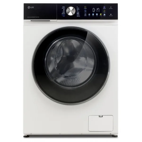 Masina de Spalat Rufe QUEEN2 714DITW Clasa A Capacitate 7 Kg 1400 Rpm 16 Programe Control Touch Steam Super Spa Storm Wash Night Wash My Cycle Amanare Pornire Motor Inverter Alb