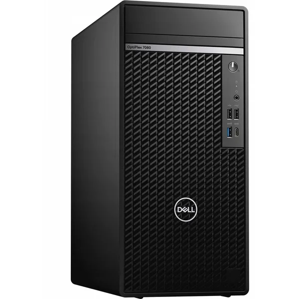 Sistem desktop OptiPlex 7080 Tower Intel Core i5-10500 8GB 256GB SSD Windows 11 Pro Black