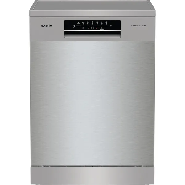 Masina de Spalat Vase Independenta GS642E90X 13 Seturi 6 Programe 60 Cm Clasa E Argintiu