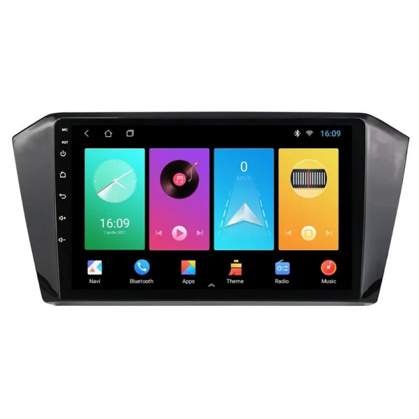 Navigatie dedicata cu Android VW Passat B8 dupa 2015, 1GB RAM, Radio GPS Dual Zone, Display HD IPS 10" Touchscreen, Internet Wi-Fi, Bluetooth, MirrorLink, USB