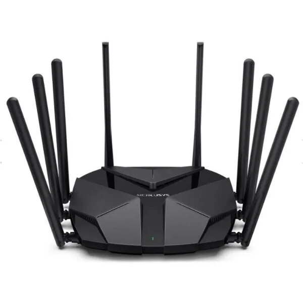 Router Wireless MR90X 6000Mbps 3x LAN Gigabit 1x WAN 2.5 Gigabit Dual Band AX6000 Wi-Fi 6 Negru