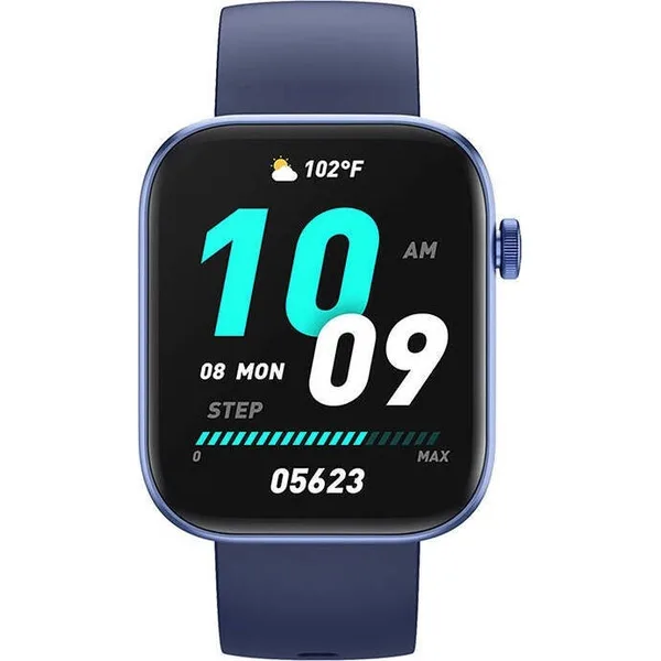 Ceas inteligent Colmi P71, 1.9" display, 100+ moduri sport, albastru, 45.5x37.9x11.2mm