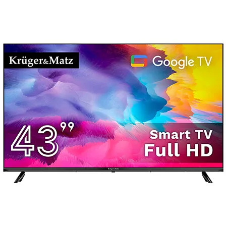 Televizor LED 109cm 43inch KM0243FHD-G Full HD Smart TV WiFi CI+ Negru