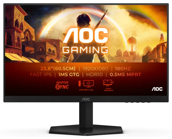 Monitor Gaming AOC 24G42E, 24", 1920 x 1080 pixeli, Black, 3 ani Garantie