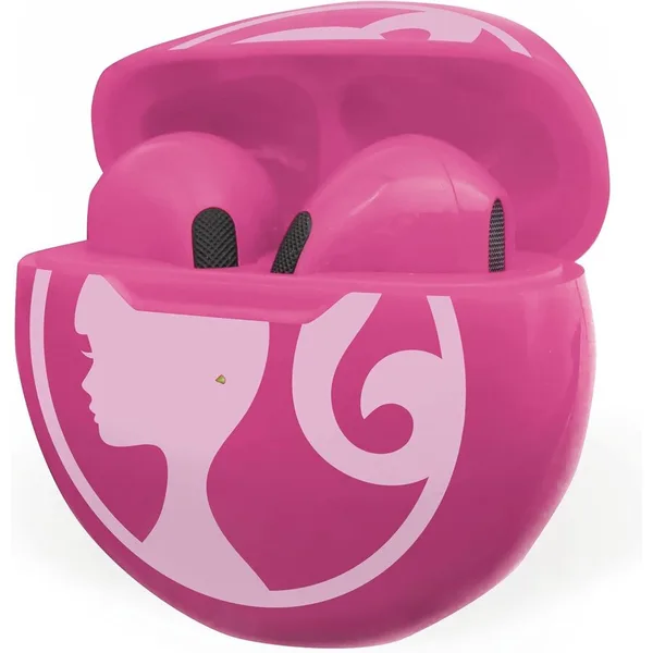 Casti Wireless Intraauriculare Barbie Roz