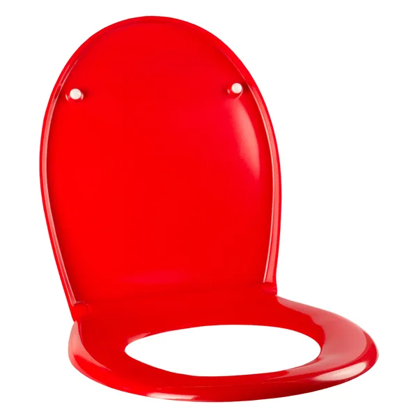 Capac WC MSV, duroplast, rosu, 37,5 x 44,5 x 4 cm