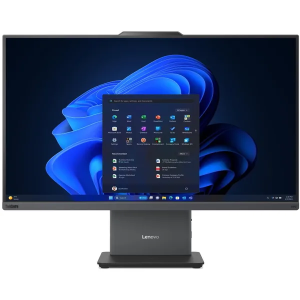 Sistem All in One ThinkCentre neo 50a 27 G6 LNL FHD 27inch Intel Core Ultra 5 226V 16GB 512GB SSD Free Dos Luna Grey