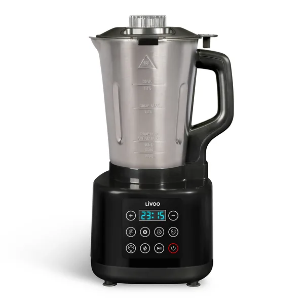  Resigilat!Blender 2 in 1 pentru supe si sucuri Livoo DOP229, Capacitate 1,7 L , 900 W