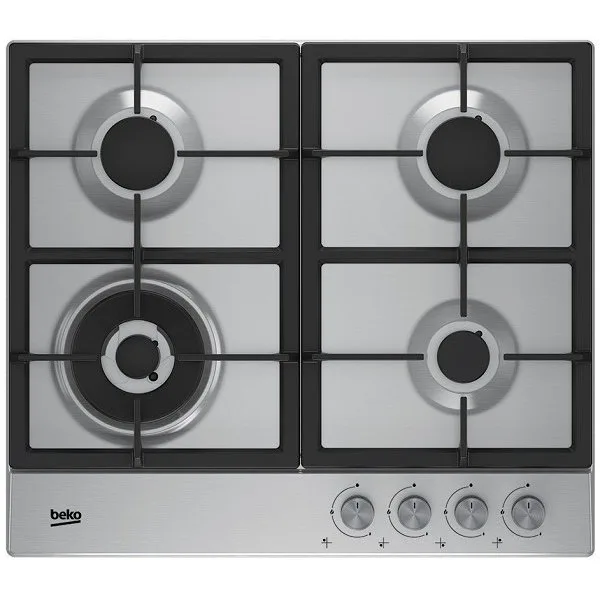 Plita incorporabila HIAW64225SX Gaz 4 arzatoare Inox