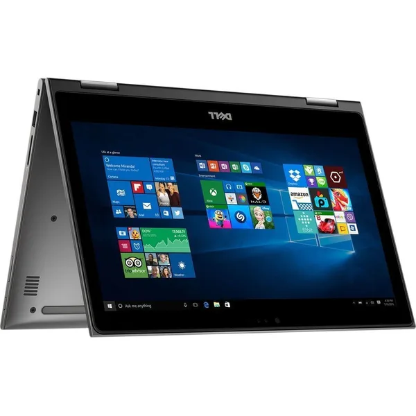 Laptop DELL, INSPIRON 5379, Intel Core i7-8550U, 1.80 GHz, HDD: 1 TB, RAM: 8 GB, webcam, No Touch