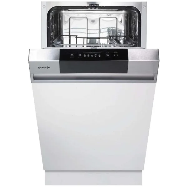Masina de Spalat Vase Semi-Incorporabila GI520E15X 9 Seturi 5 Programe 45Cm Clasa E Inox
