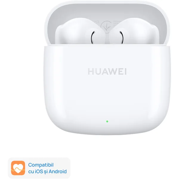 Casti In-Ear Huawei FreeBuds SE 2, True Wireless, Bluetooth, White