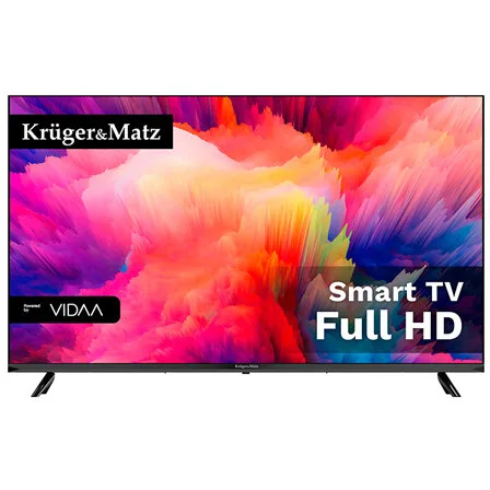 Televizor LED 109cm 43inch KM0243FHD-V3 Full HD Smart TV WiFi CI+ Negru