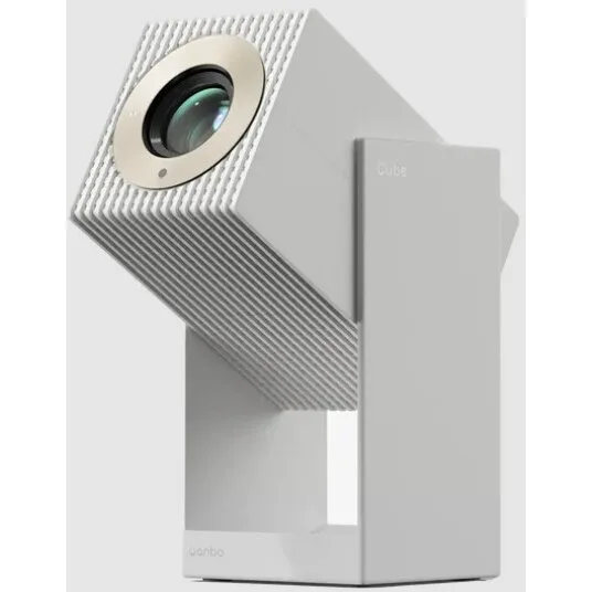 Videoproiector Portabil Cube 2 Pro 1920 x 1080 500 Lumeni Android 11 Alb