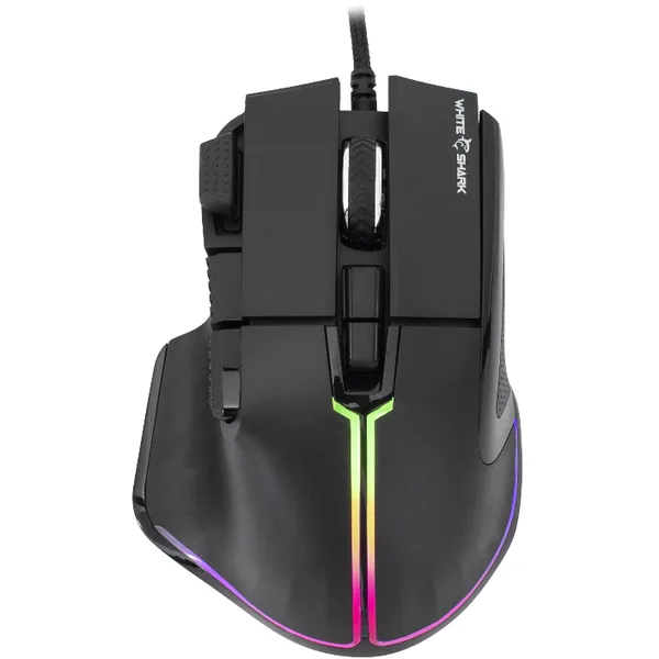Mouse Gaming GM-9006 MARROK RGB 12.000dpi Negru